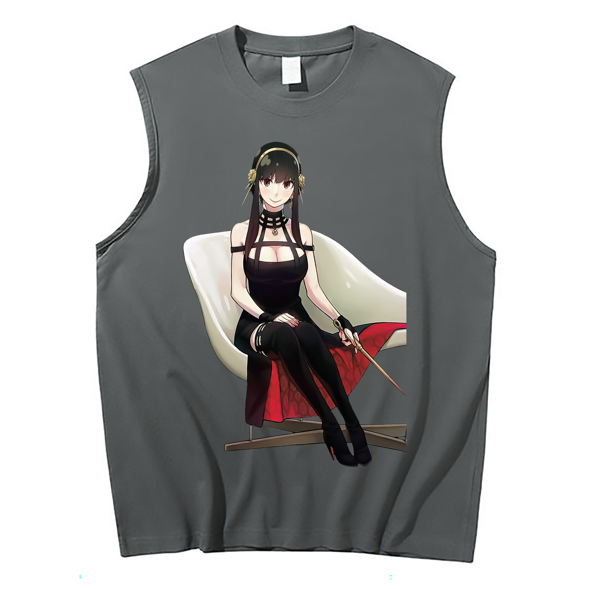（画像用） SPY×FAMILY间谍家家酒 コットン100％タンクトップ（フロントプリント）